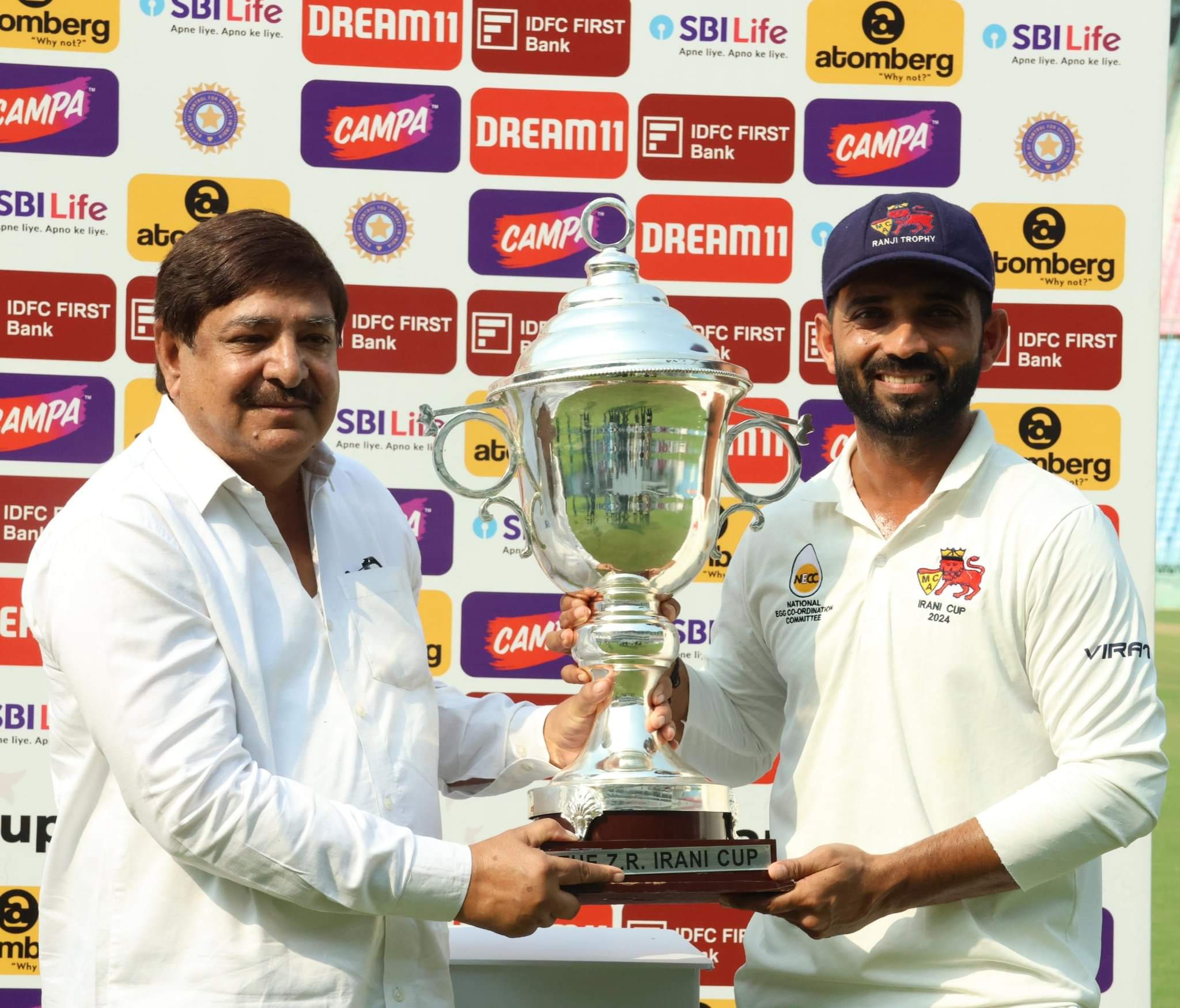 MCA to felicitate Mumbai at Wankhede following Irani Cup triumph