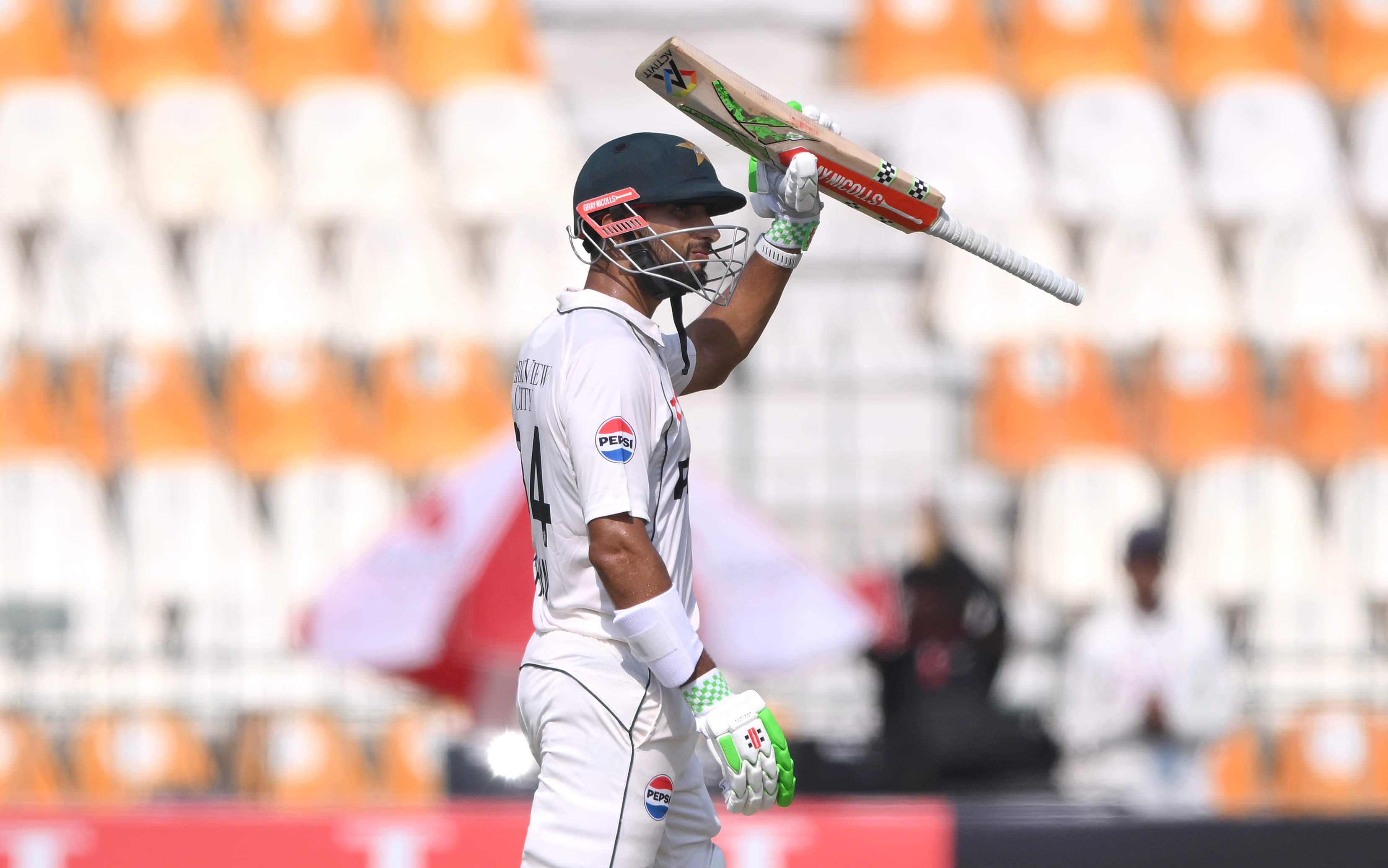 Shan Masood smashes fastest Test ton by a Pakistan batter in a decade