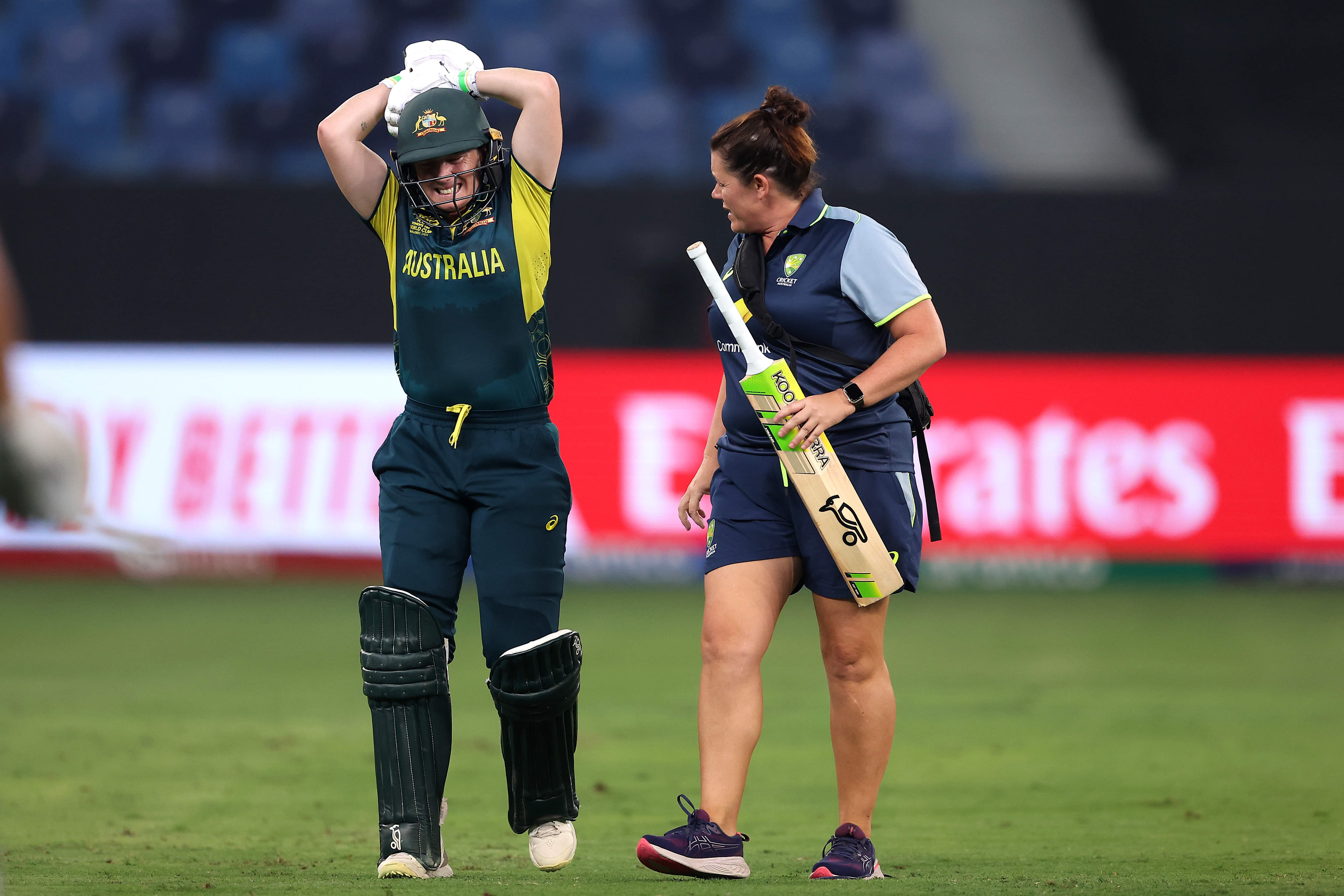 Big day, but heartbreak for the two girls: McGrath on Healy, Vlaeminck's injuries