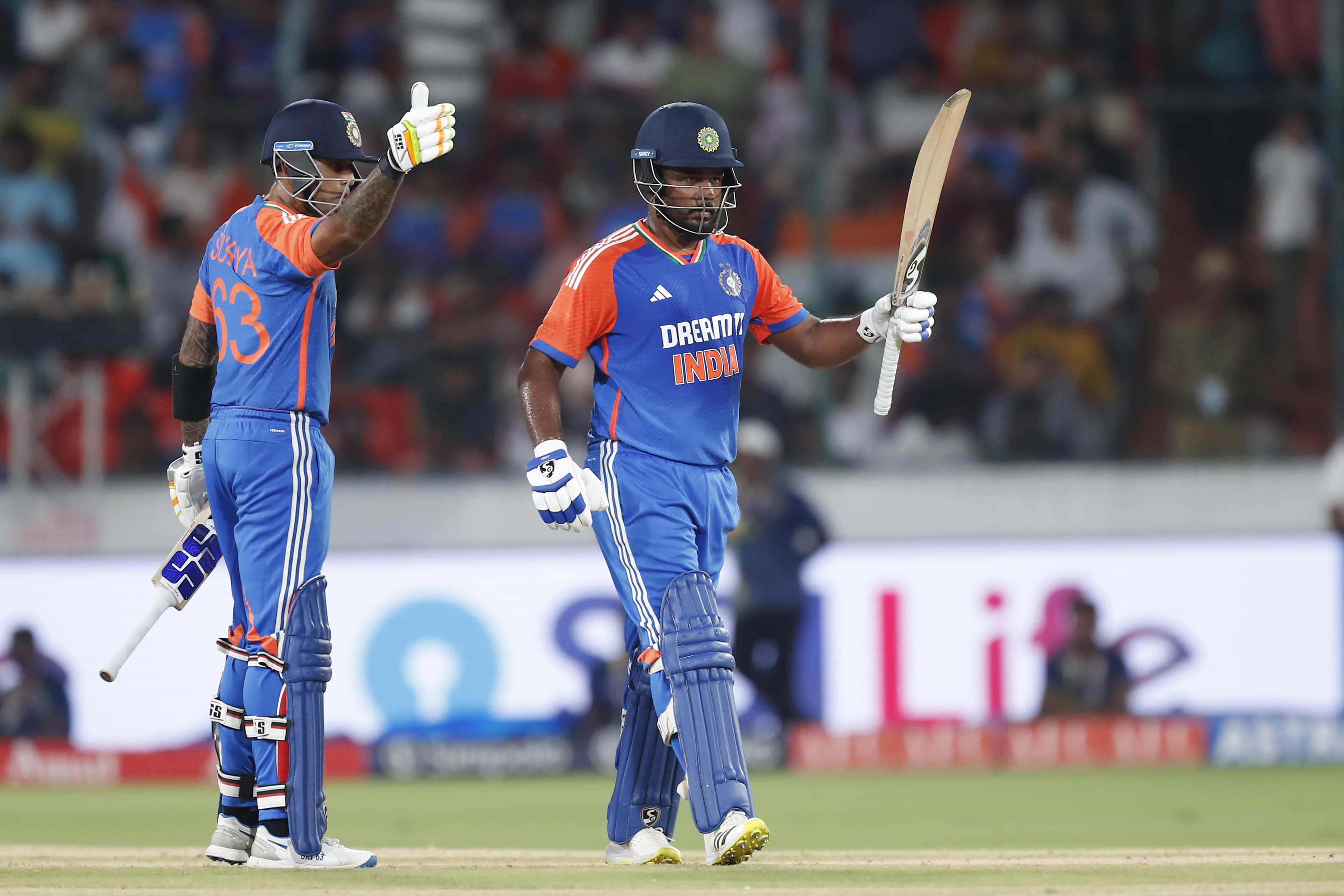 India register their joint-highest powerplay score in T20Is