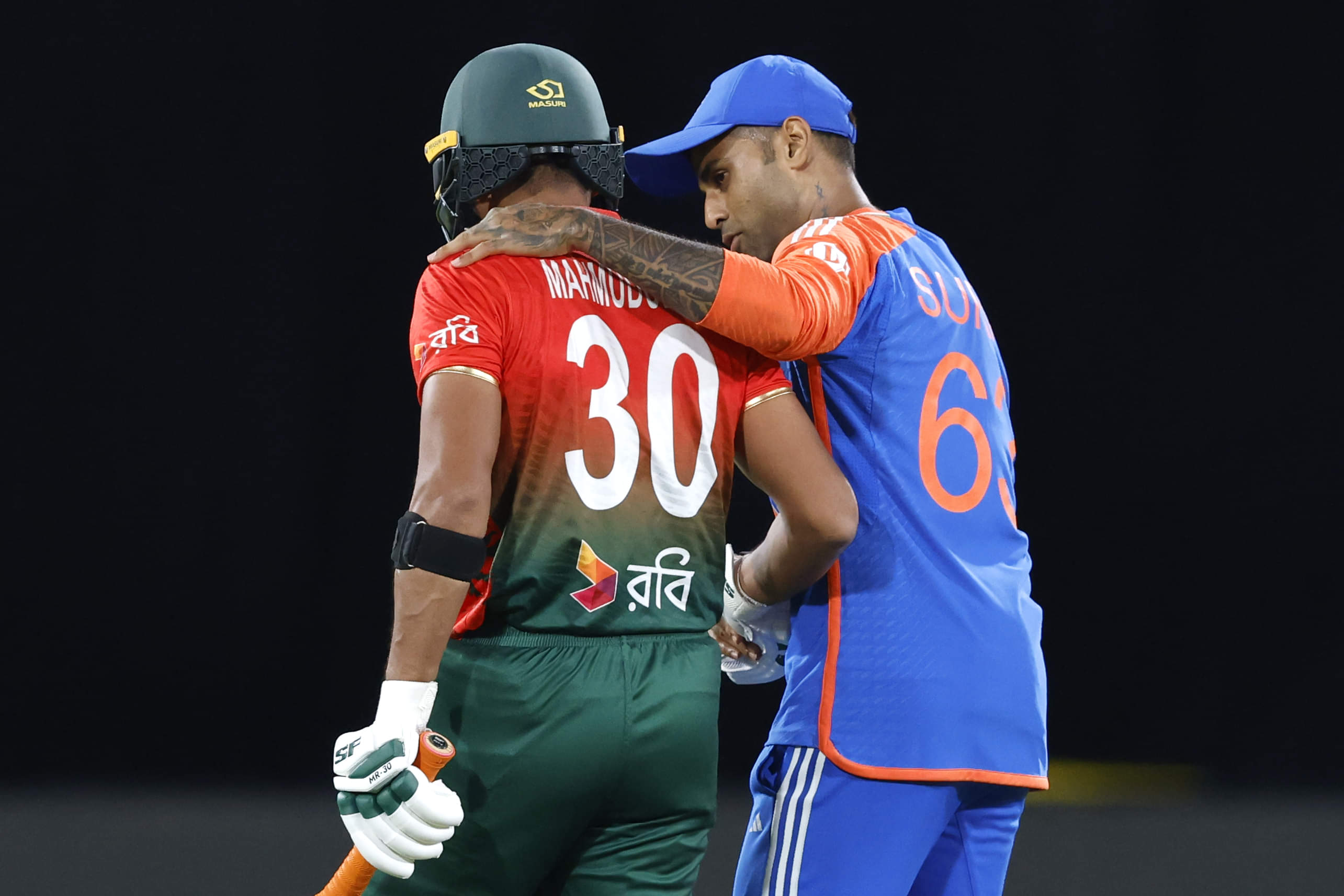 Mahmudullah gets out for 8 in his final T20I innings