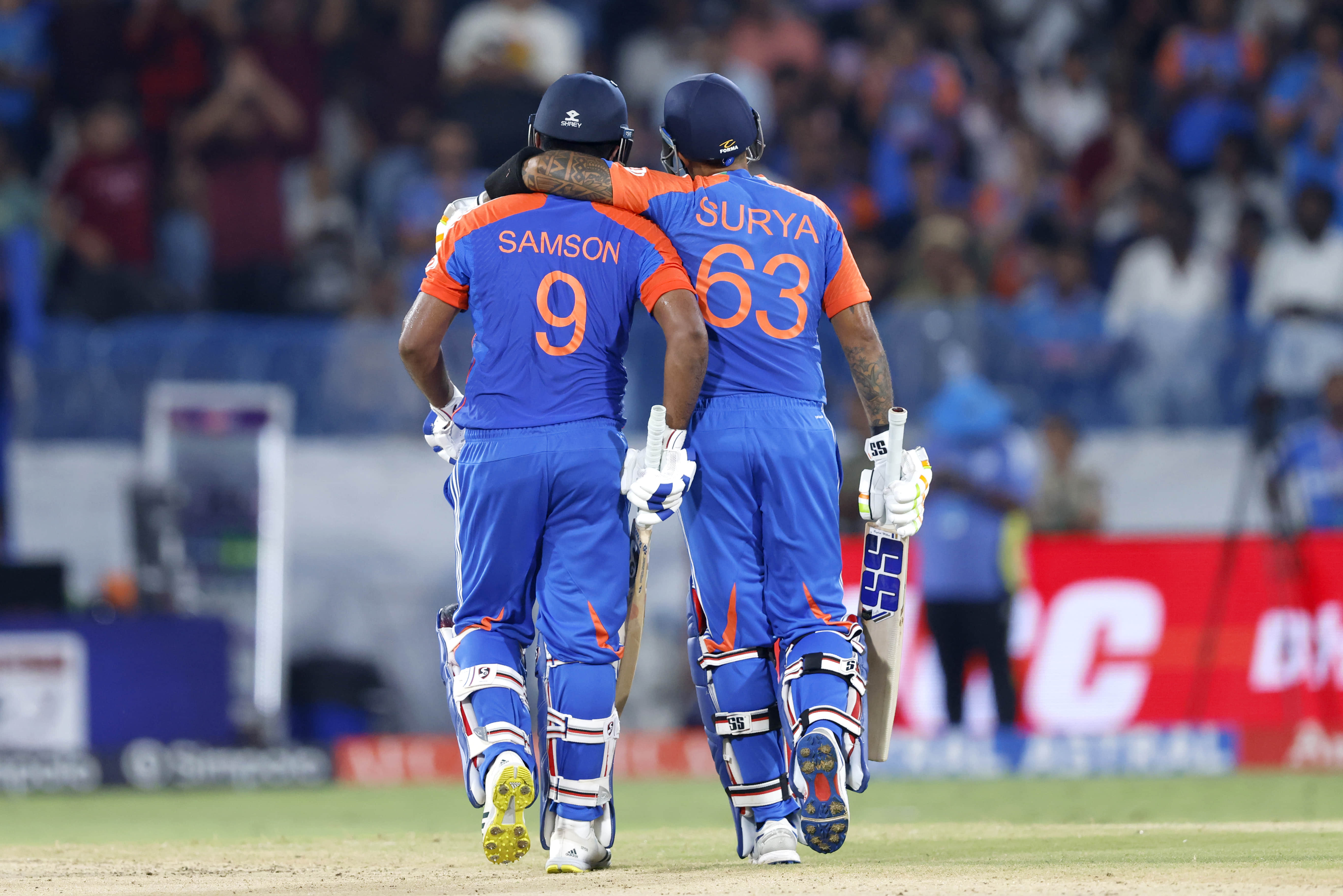 Samson and SKY star as team India shatter massive T20I records