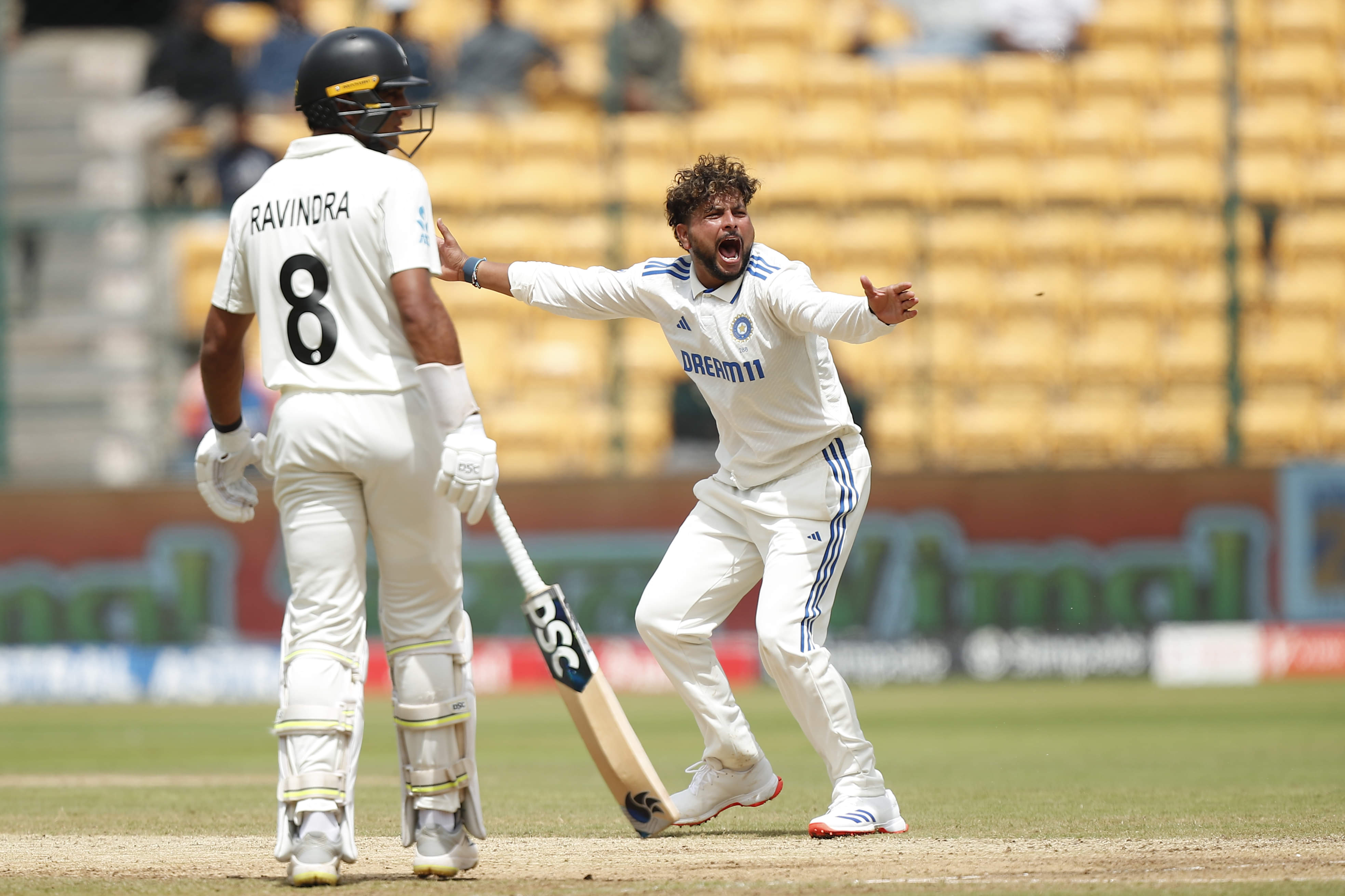 Kuldeep Yadav hopes for more spin on Day 5 in Bengaluru