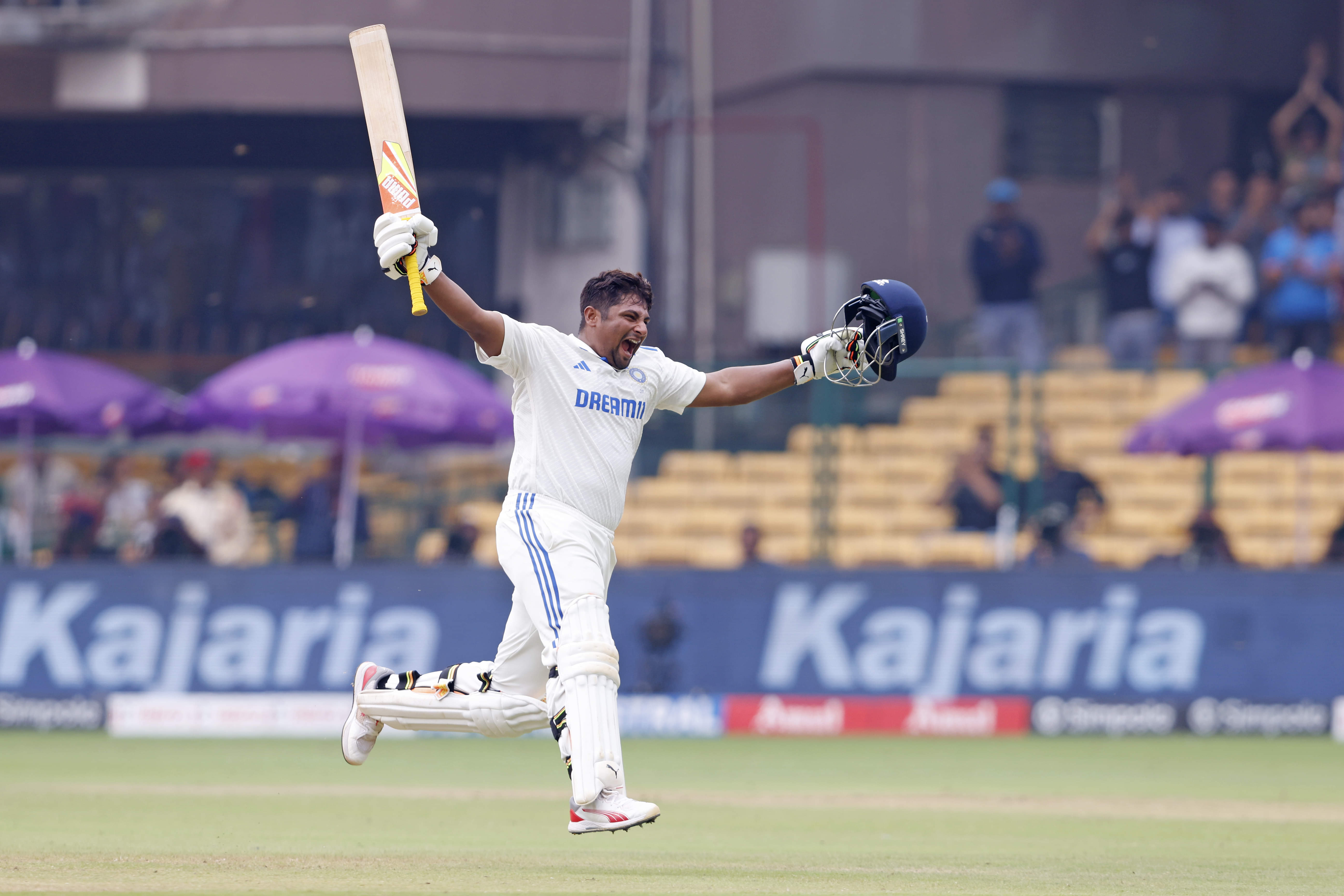 Sarfaraz's maiden Test ton epitome of his appetite and India's comeback