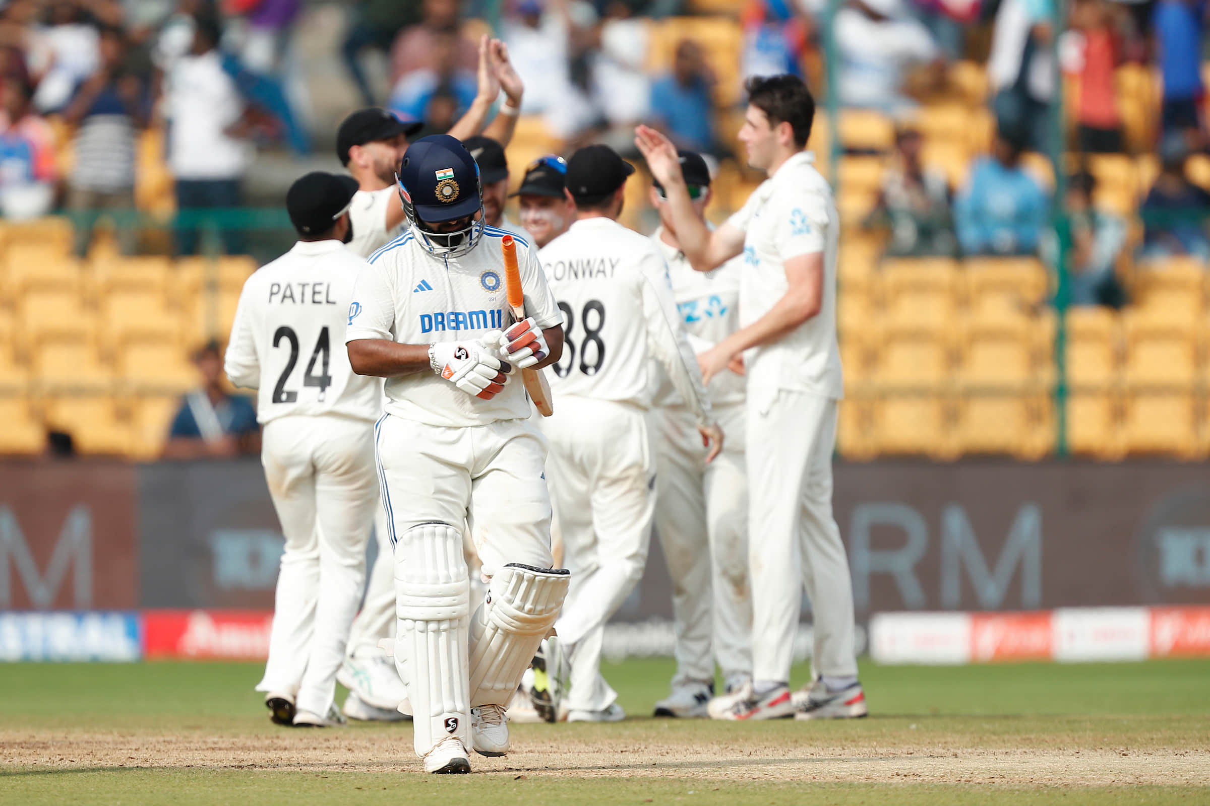 The collapse that defied India's fightback in Bengaluru