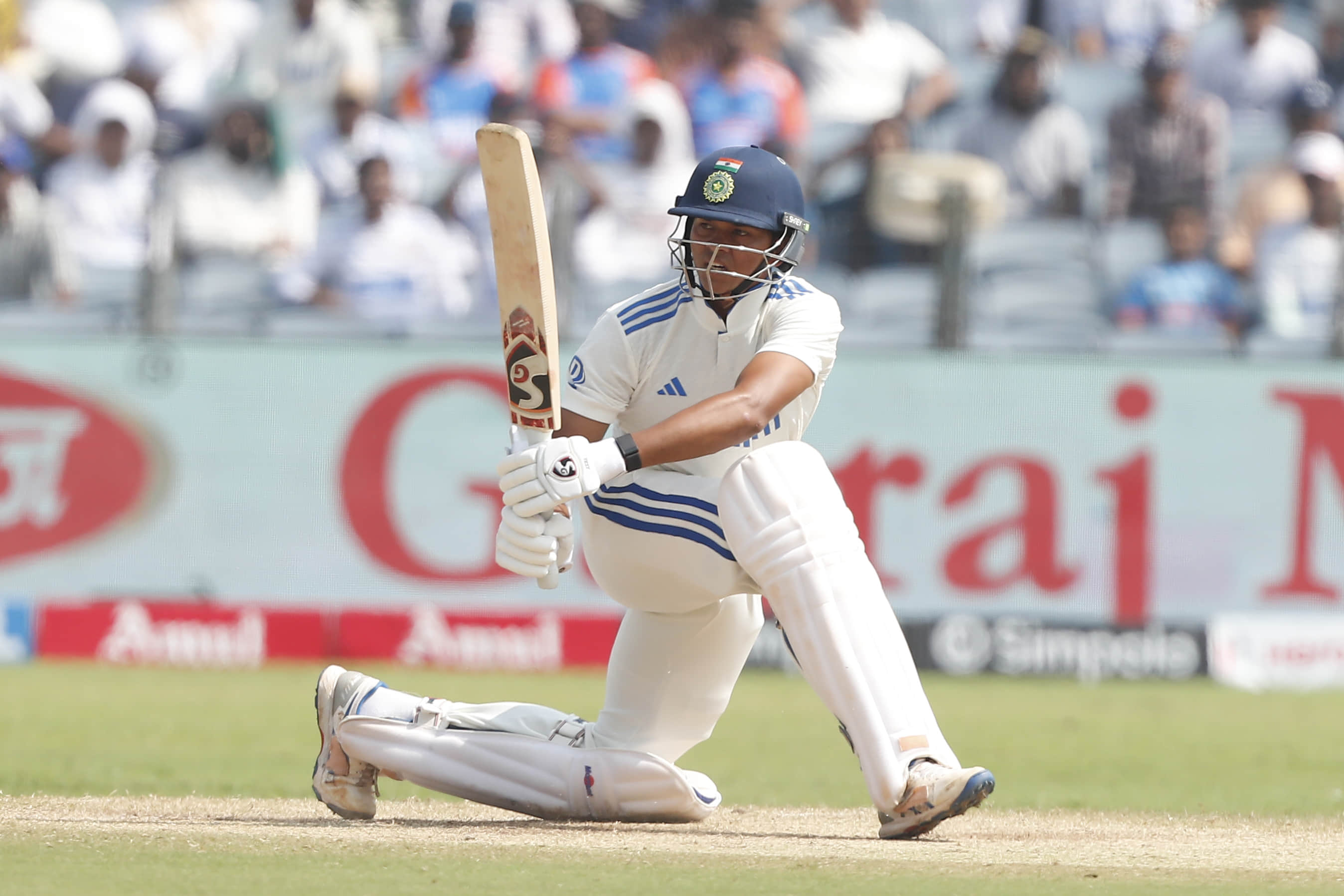 Jaiswal goes past Viswanath in a unique home record for India