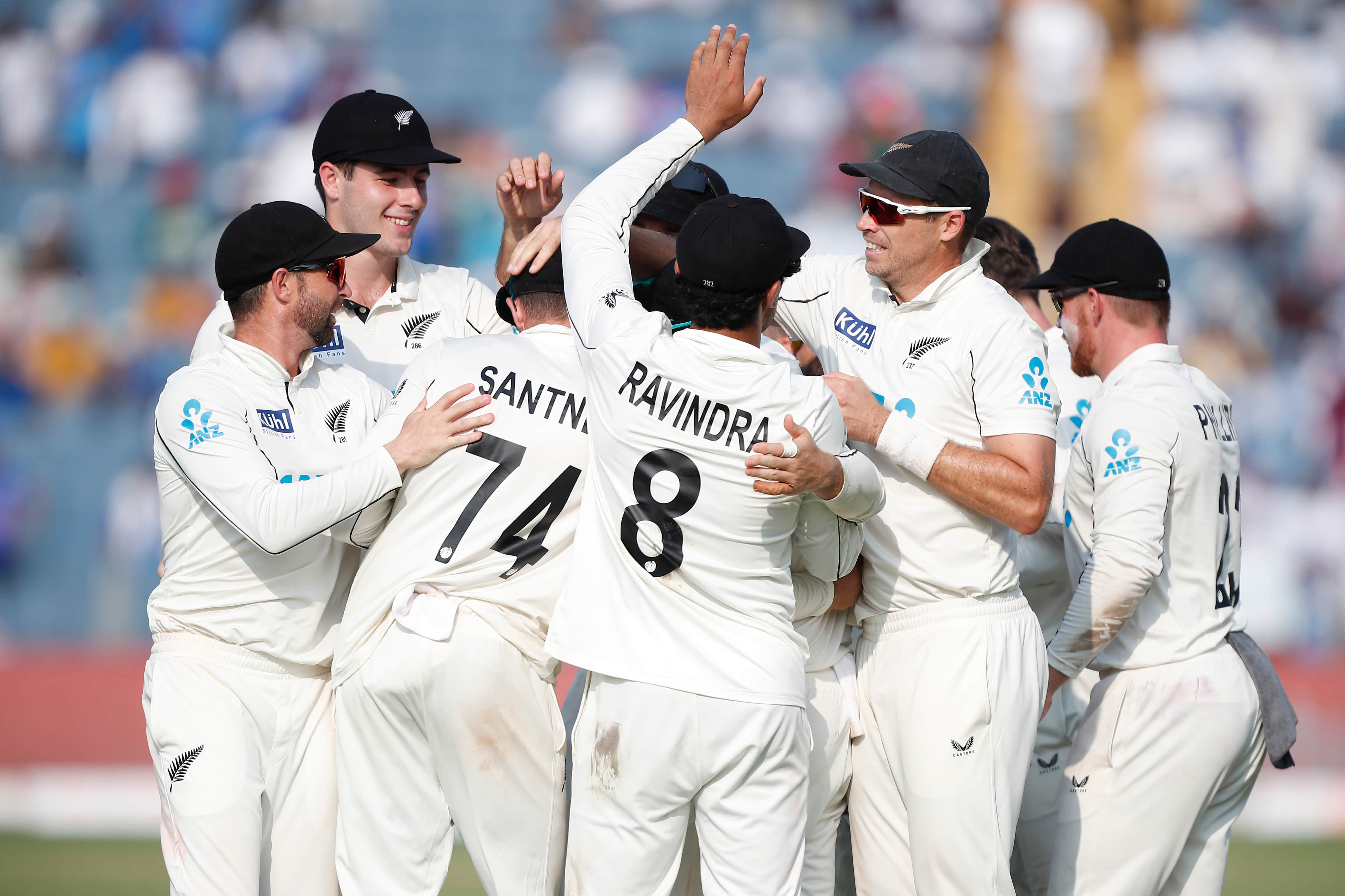 Tom Latham leads New Zealand to their first-ever Test series win in India