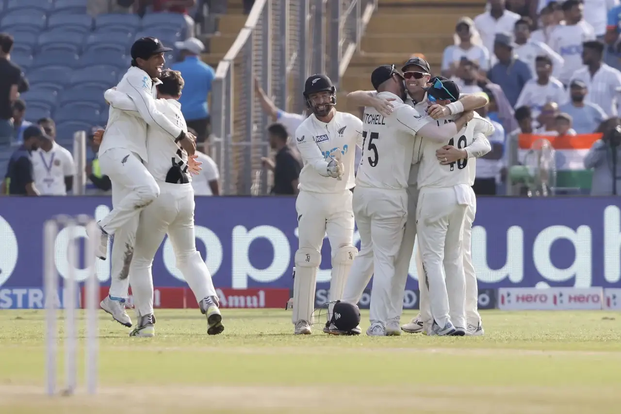 New Zealand breach India's fortress after 4331 days, breaking multiple records