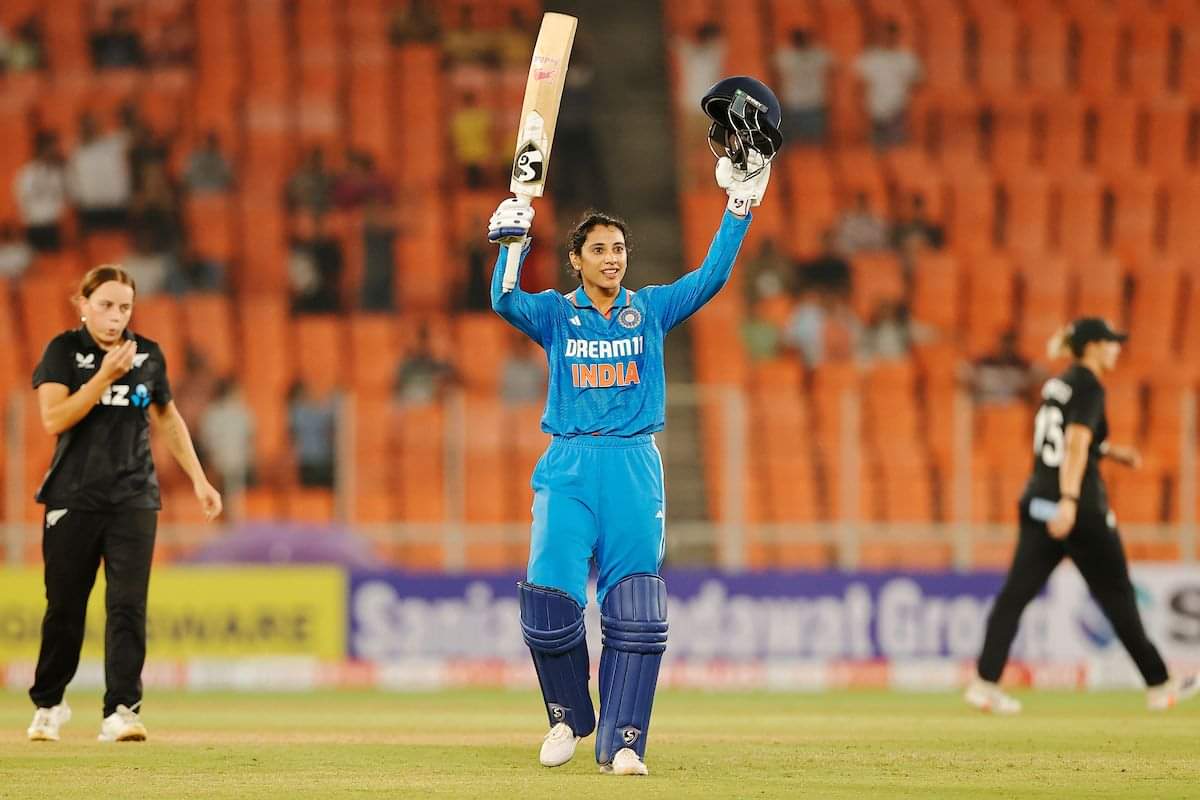 Smriti Mandhana surpasses Mithali Raj to set all-time India record
