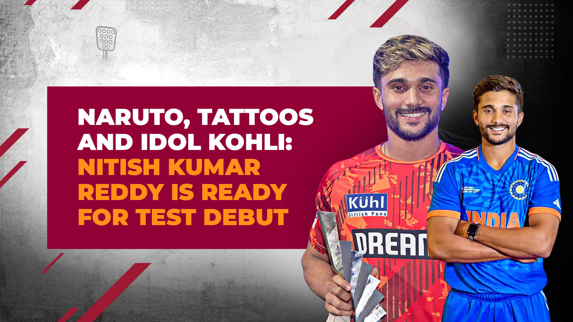 INTERVIEW: Naruto, 'idol' Kohli & tattoo - Nitish Reddy is ready for Test debut 