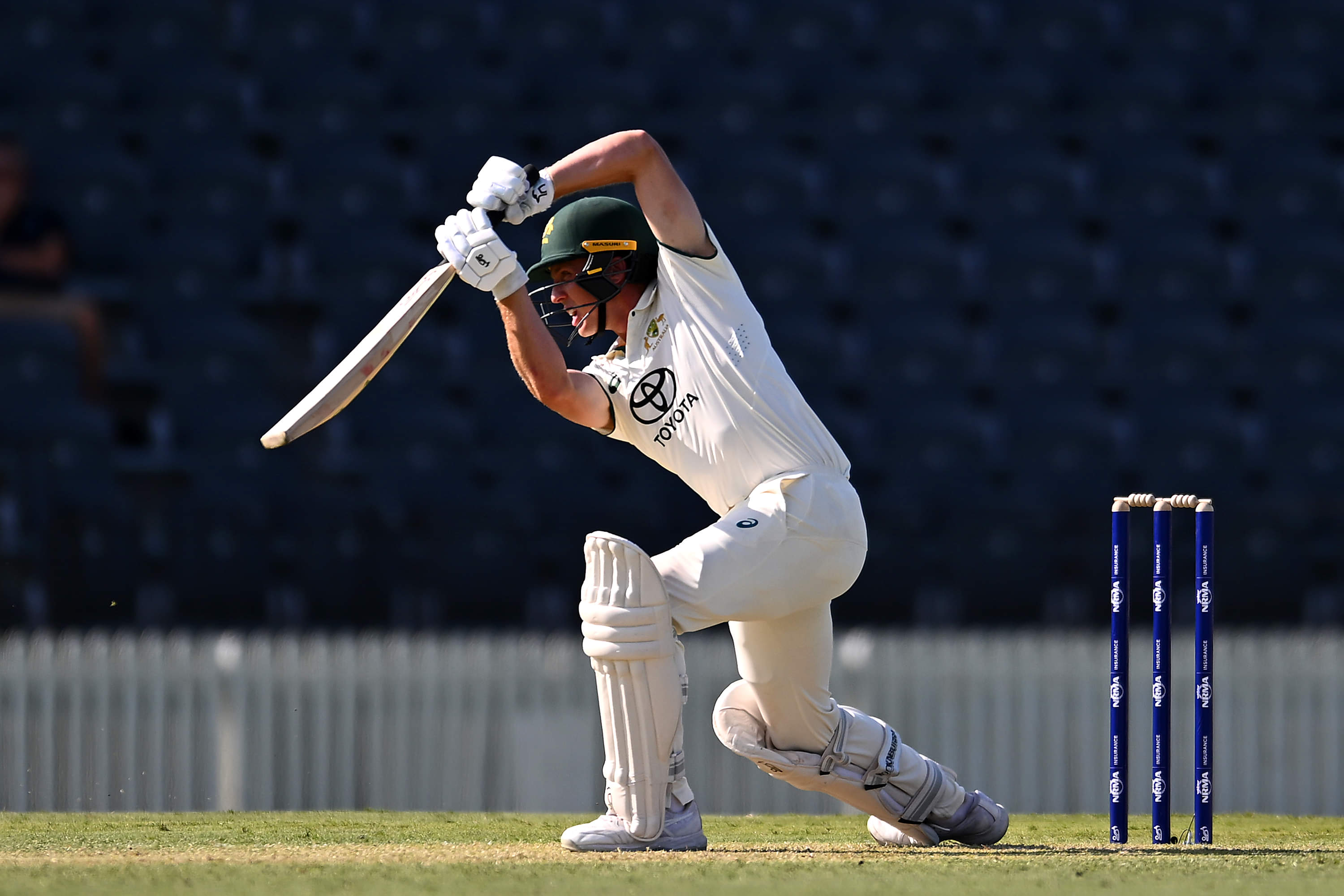 Nathan McSweeney makes his BGT case on a brutal day for batting