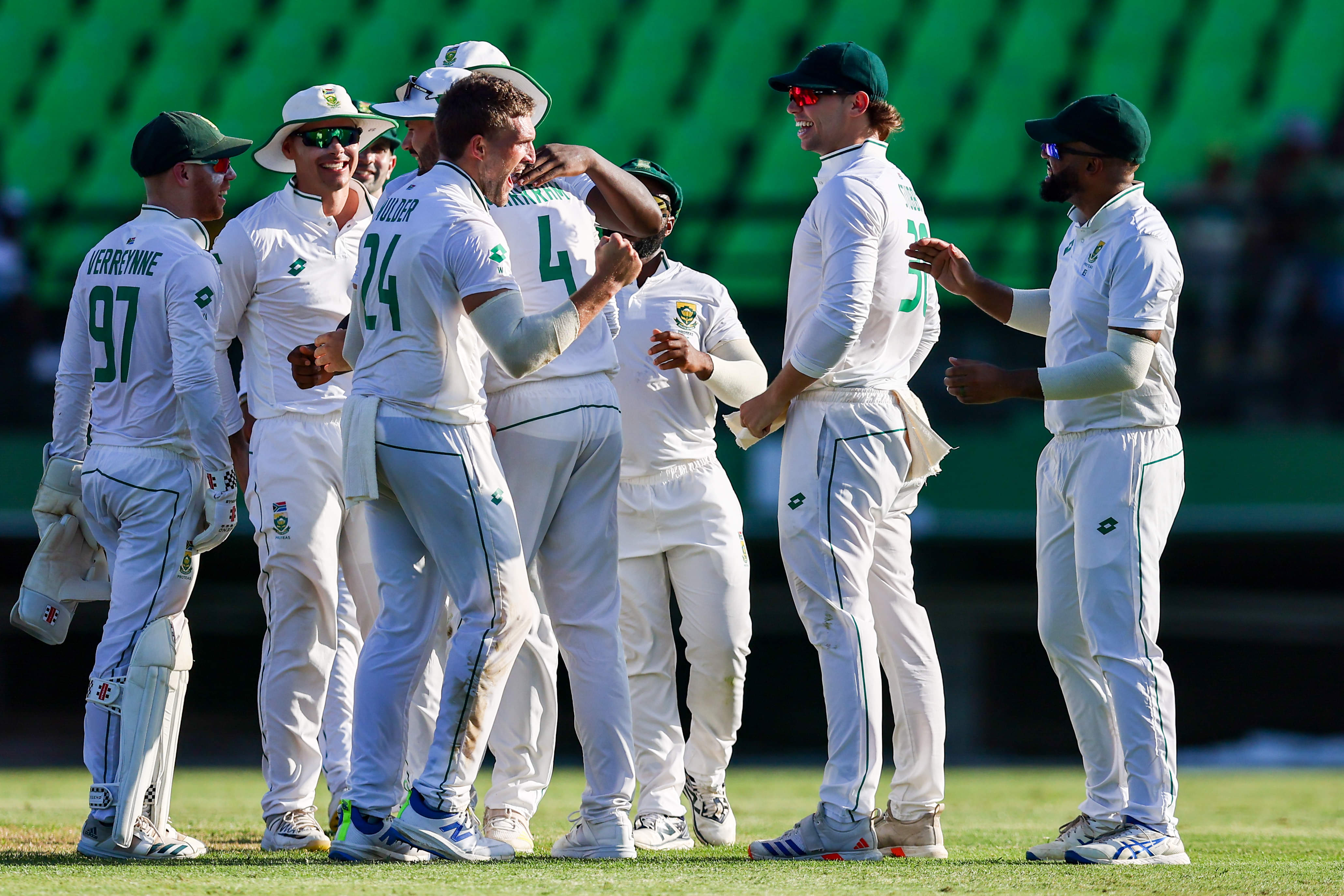 South Africa register their biggest win in Test history