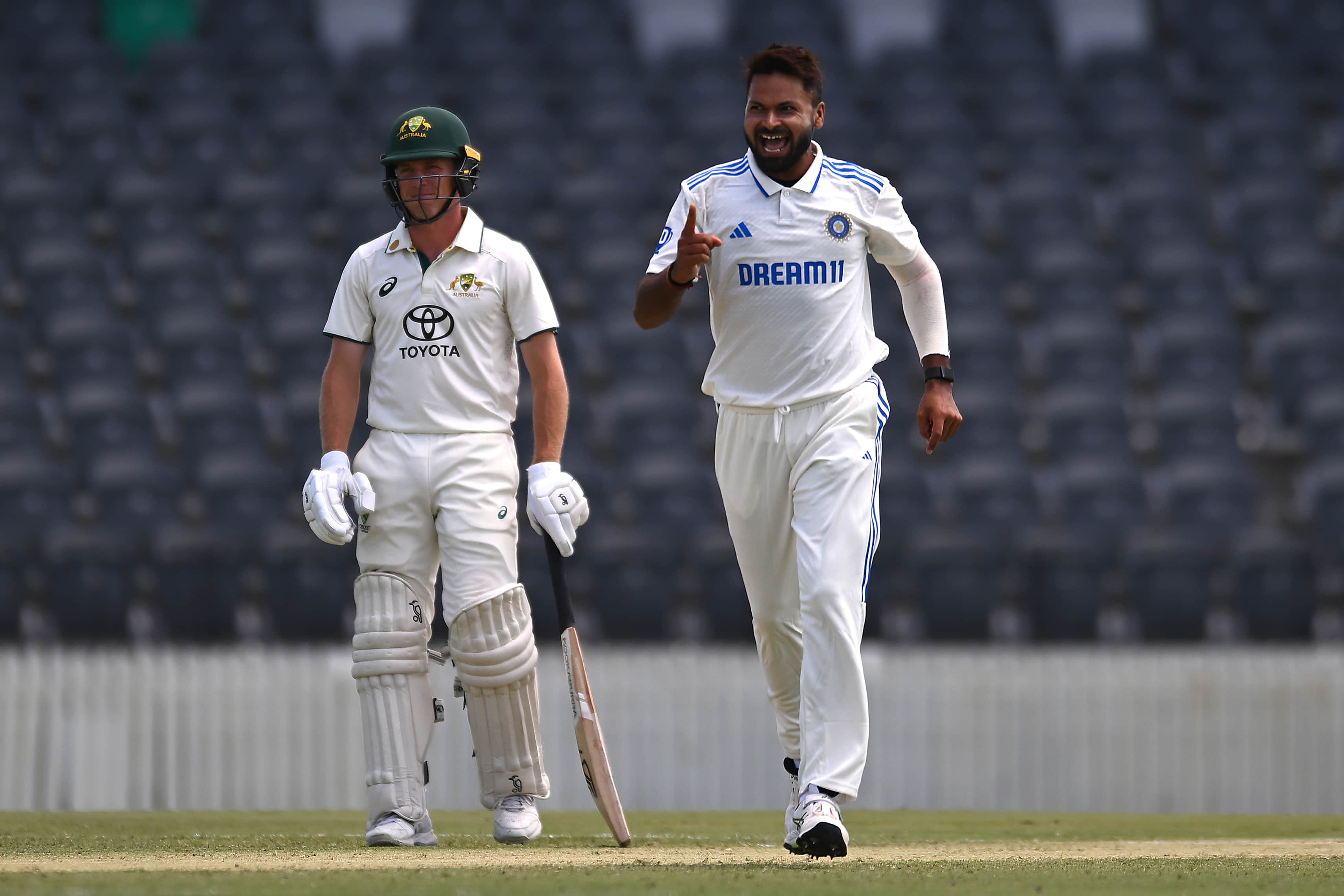 IND A vs AUS A: Mukesh Kumar takes 6/46 to run through hosts