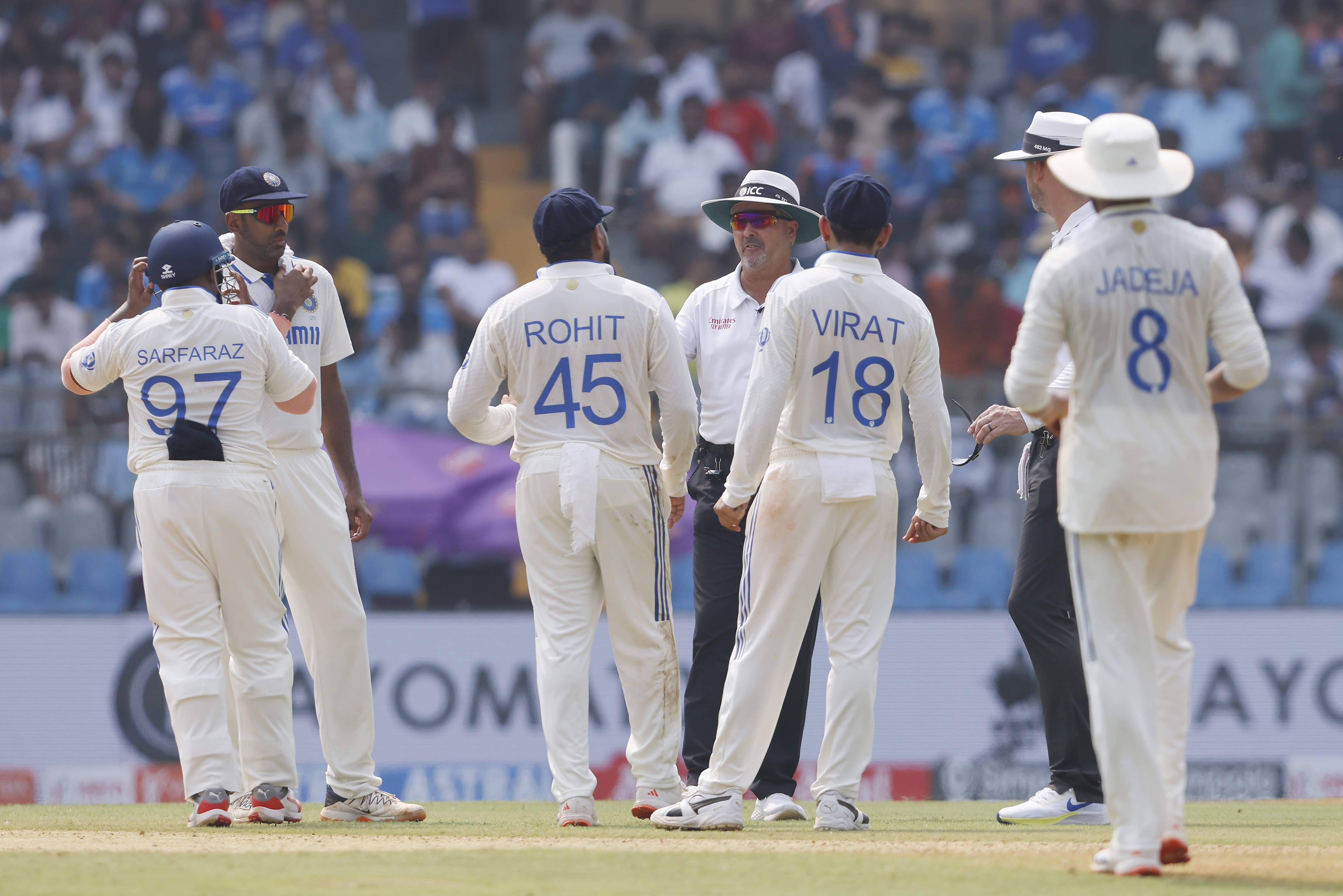 India vs New Zealand: Why was Sarfaraz Khan warned by umpires?