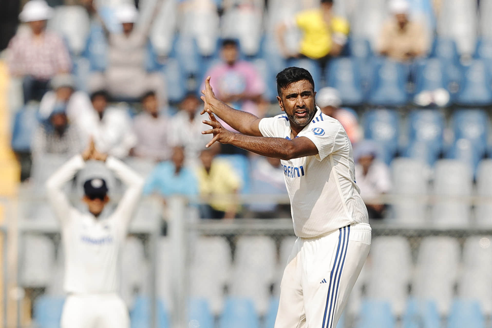 Ravichandran Ashwin scripts Wankhede history