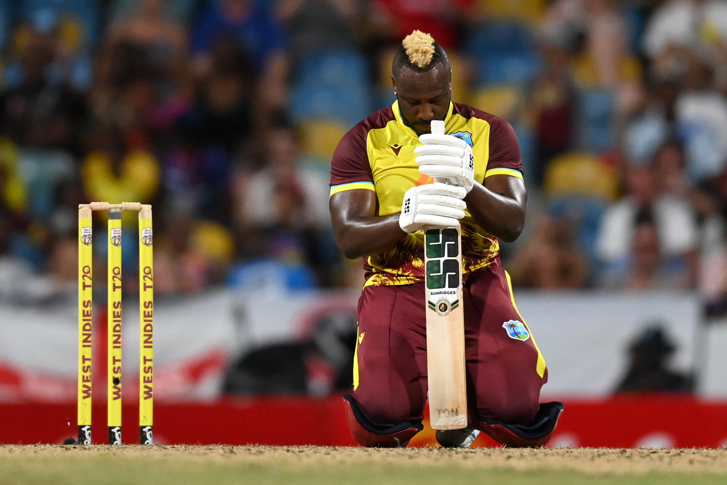 Andre Russell ruled out of England T20Is with calf strain
