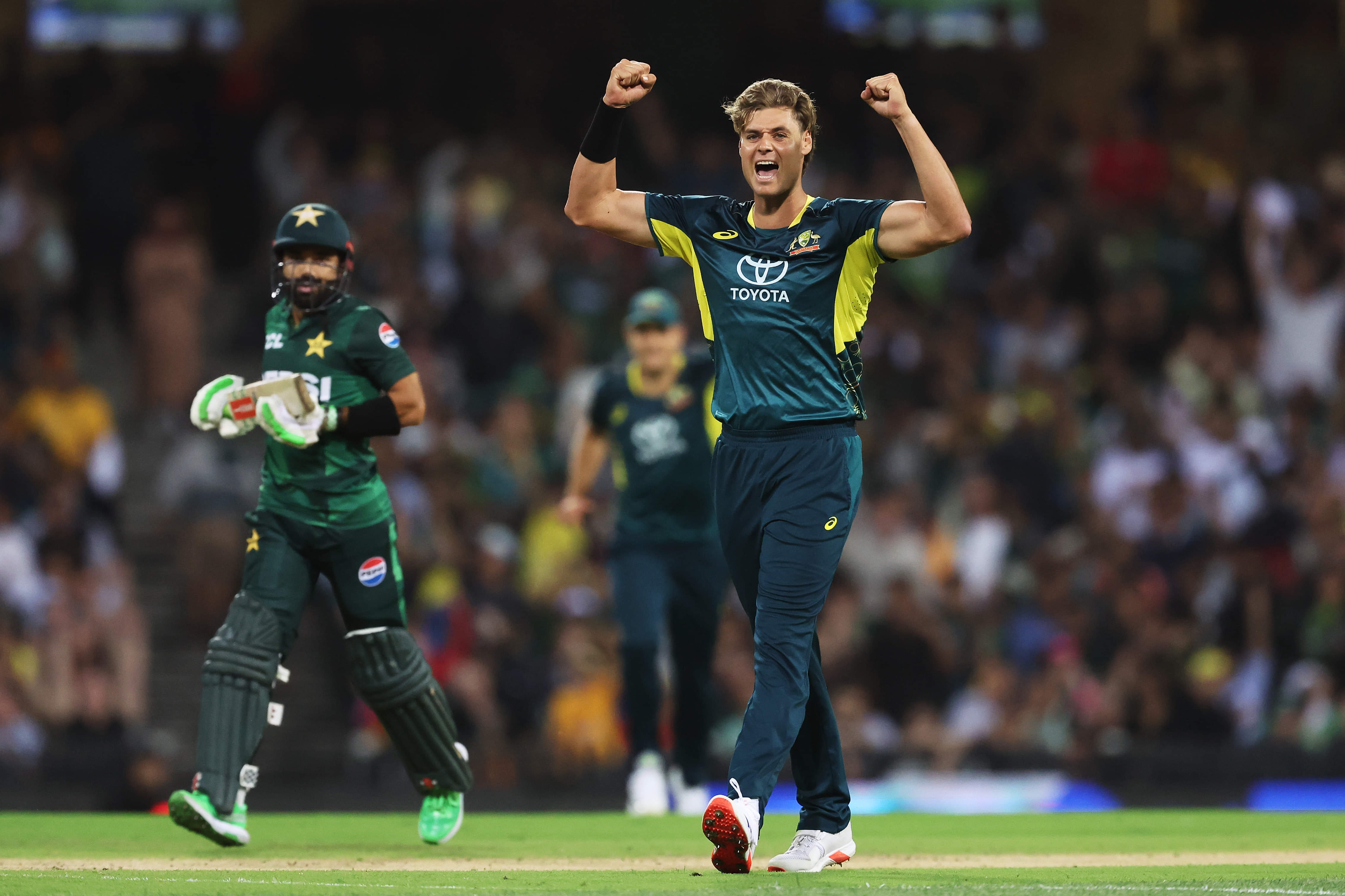 Spencer Johnson registers best T20I bowling figures by an Australian pacer