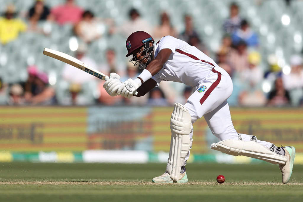Justin Greaves' maiden ton puts West Indies on top vs Bangladesh