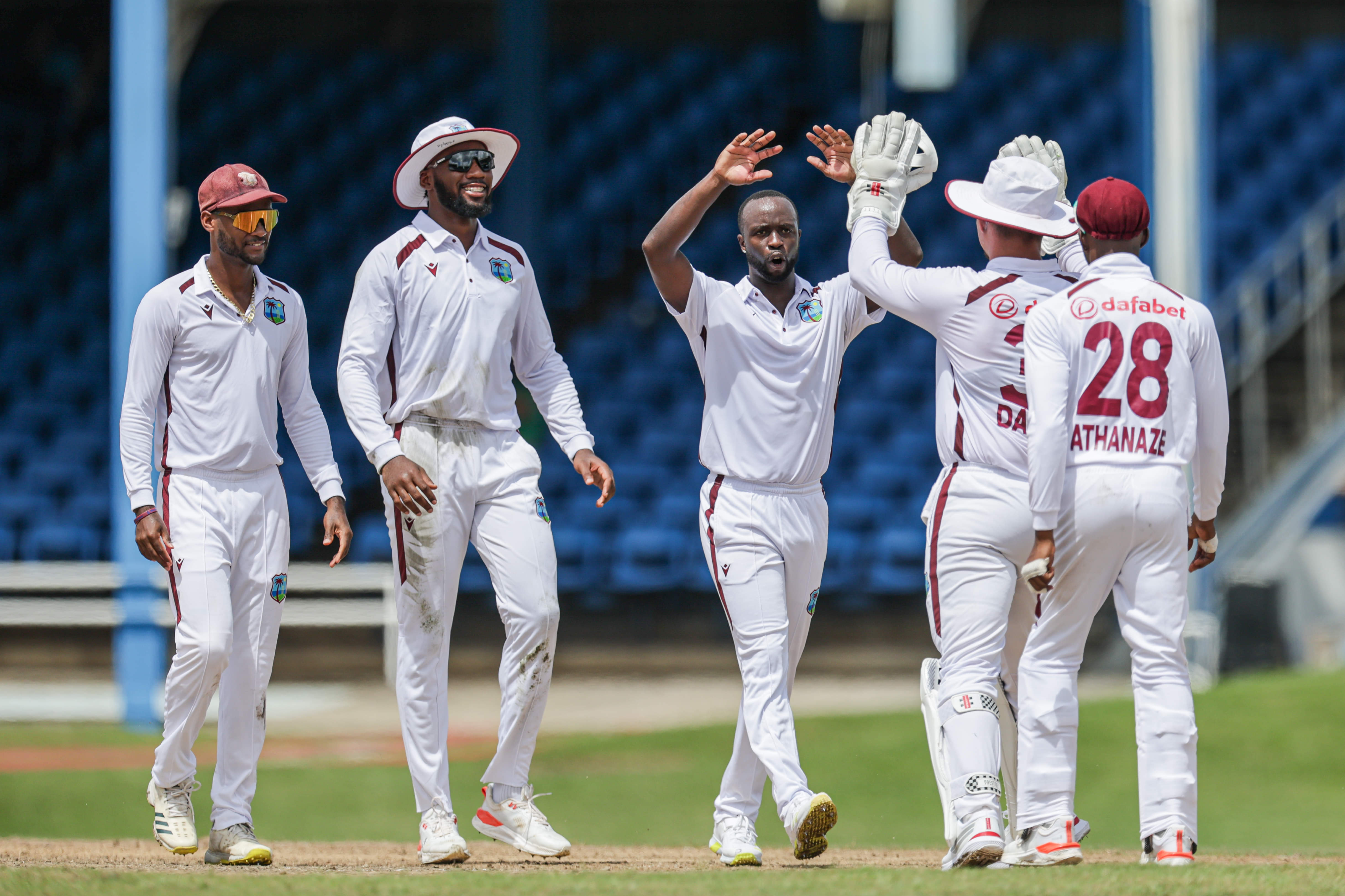 WI vs BAN 1st Test: Roach, Seales take West Indies closer to victory