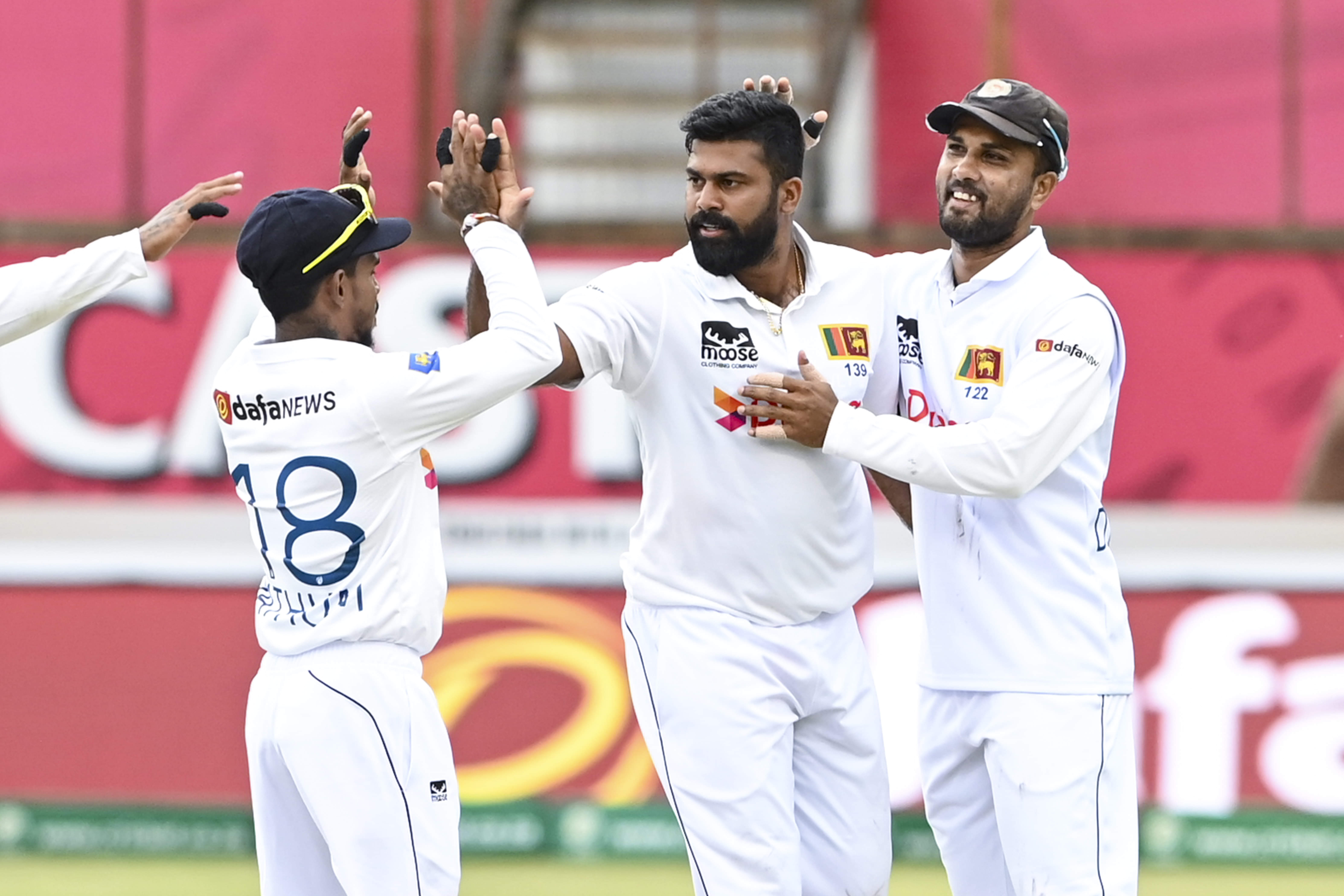 South Africa rattled by rampant Sri Lanka on rain-hit Day 1