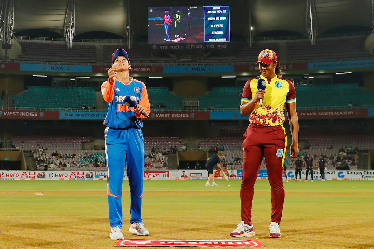India women unchanged as West Indies bowl first in the series decider