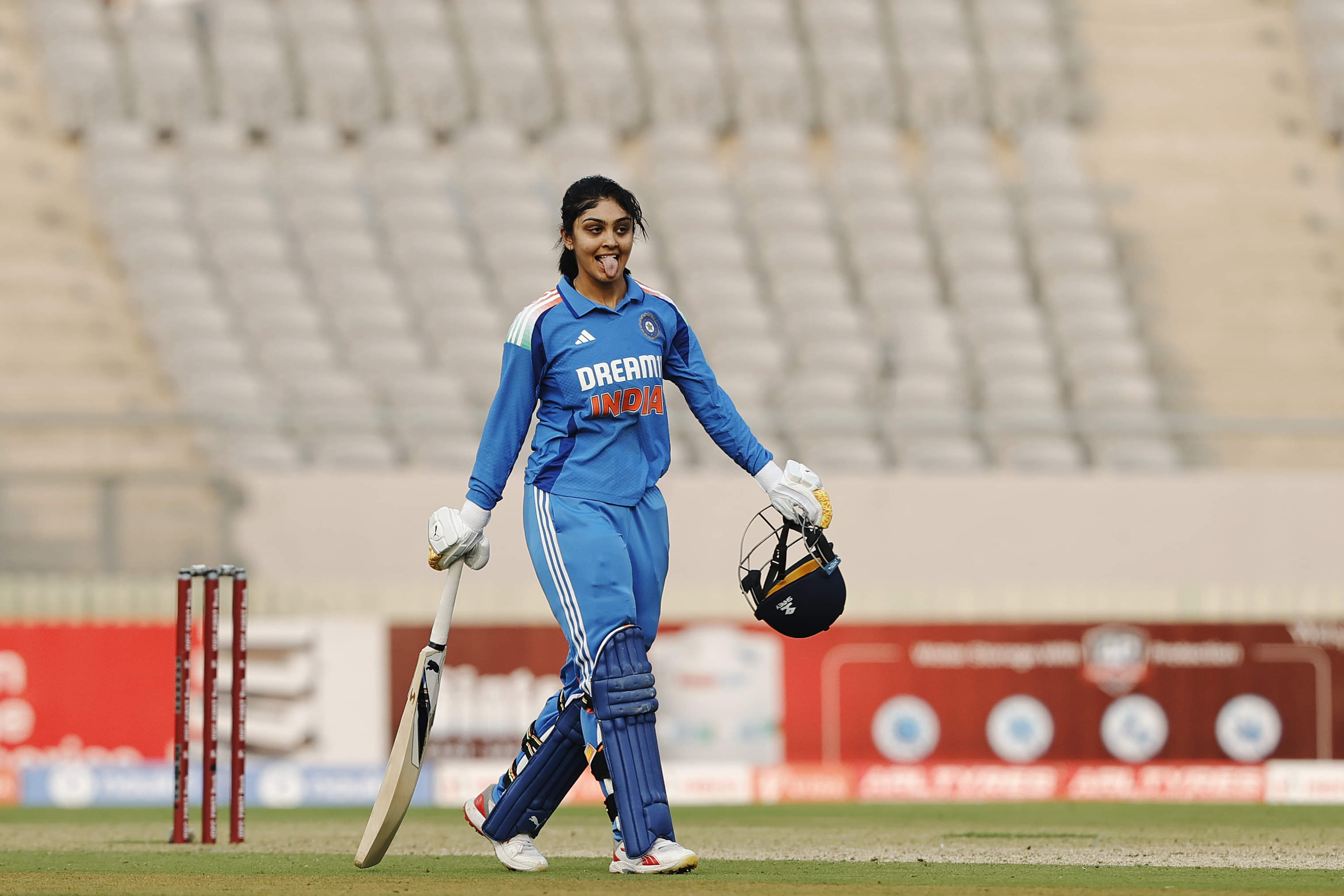 Harleen Deol scripts history with maiden century vs West Indies Women