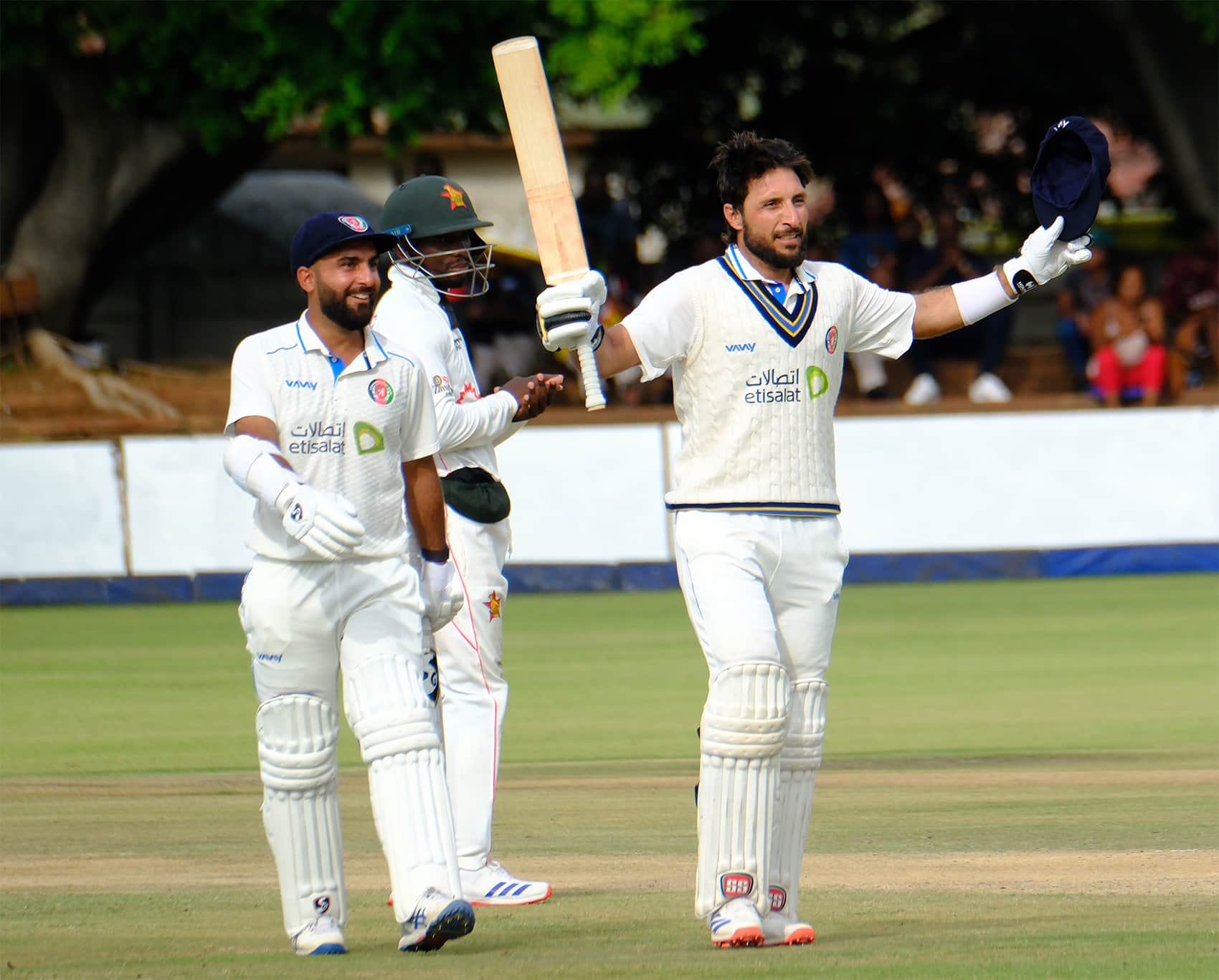 Rahmat Shah registers highest Test score for Afghanistan