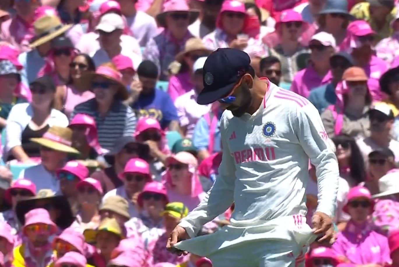 Watch: Virat Kohli gestures 'no sandpaper in his pocket' to celebrate Steve Smith dismissal