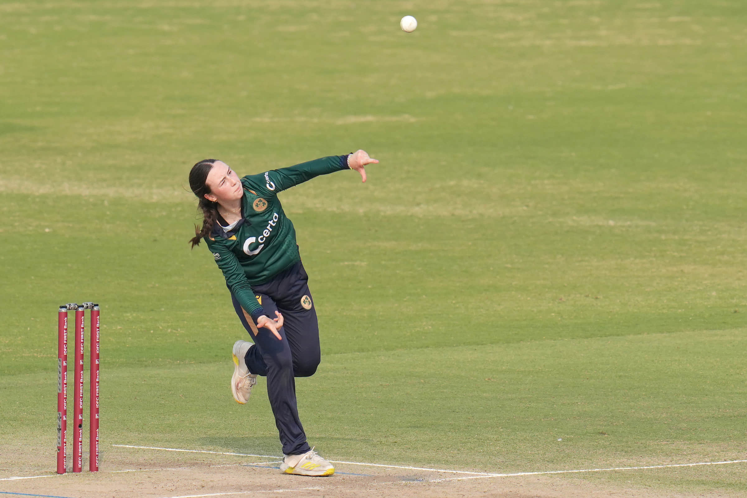 Ireland spinner Aimee Maguire reported for suspect action, ruled out of U19 World Cup