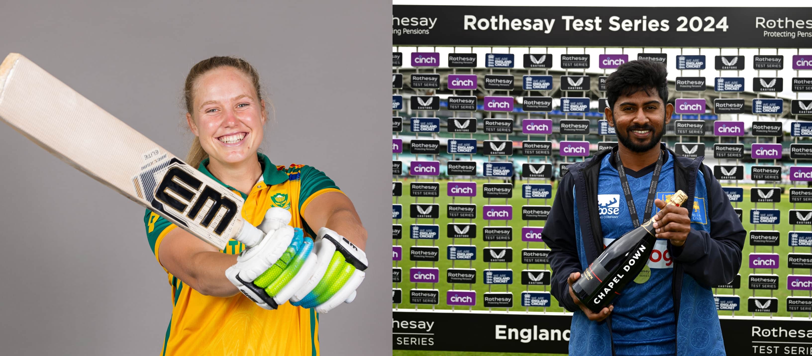 Kamindu Mendis and Annerie Dercksen win ICC Emerging Cricketer of the Year award