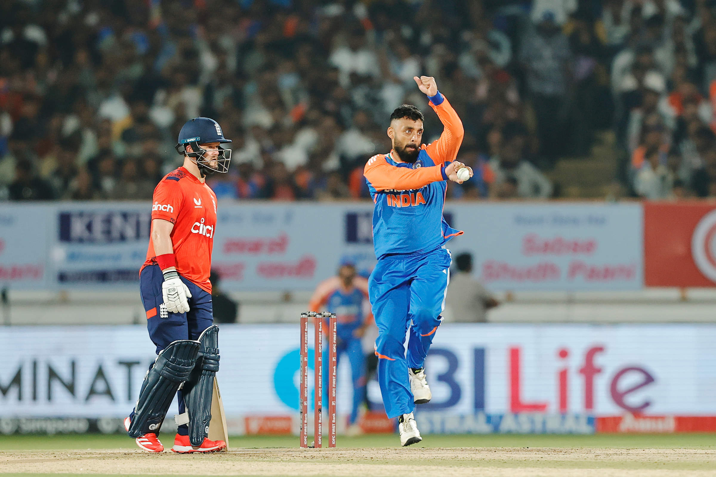 Chakravarthy equals Kuldeep, Bhuvneshwar’s prestigious T20I record