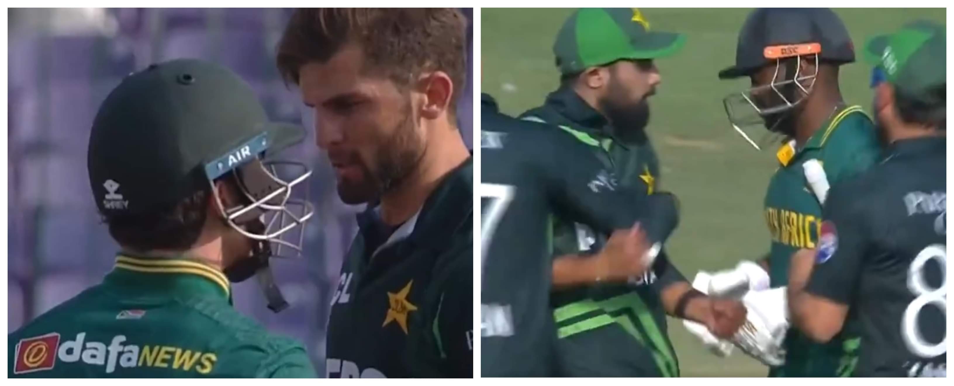 Pakistan Stars Slapped With Punishment For Unsportsmanlike Conduct Against South Africa