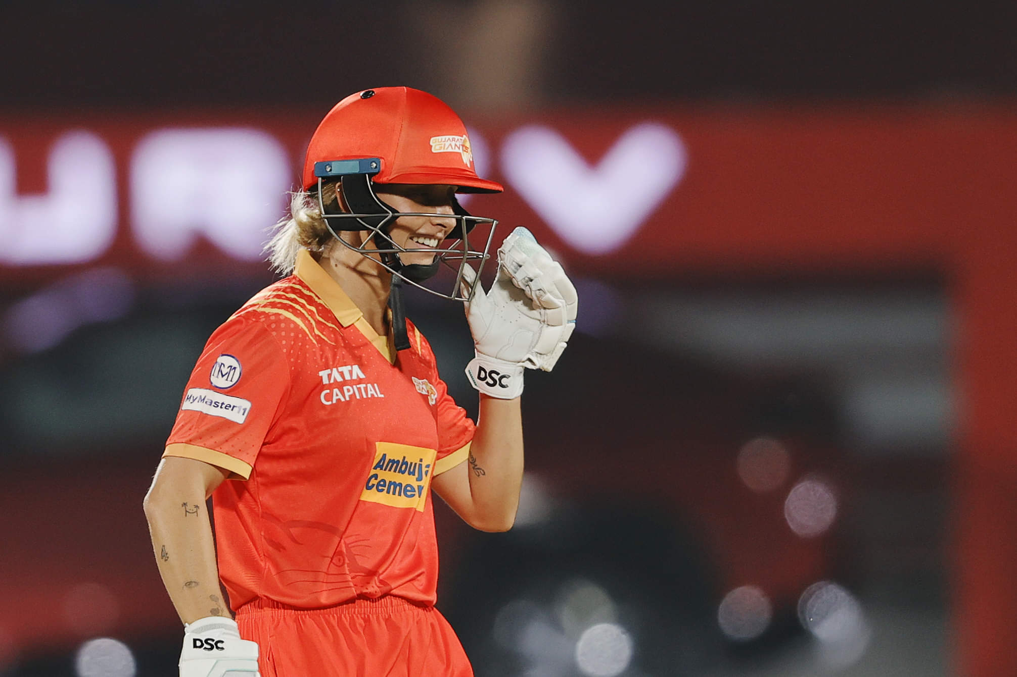 Watch: Ashleigh Gardner HAMMERS RCB, hits hat-trick of sixes