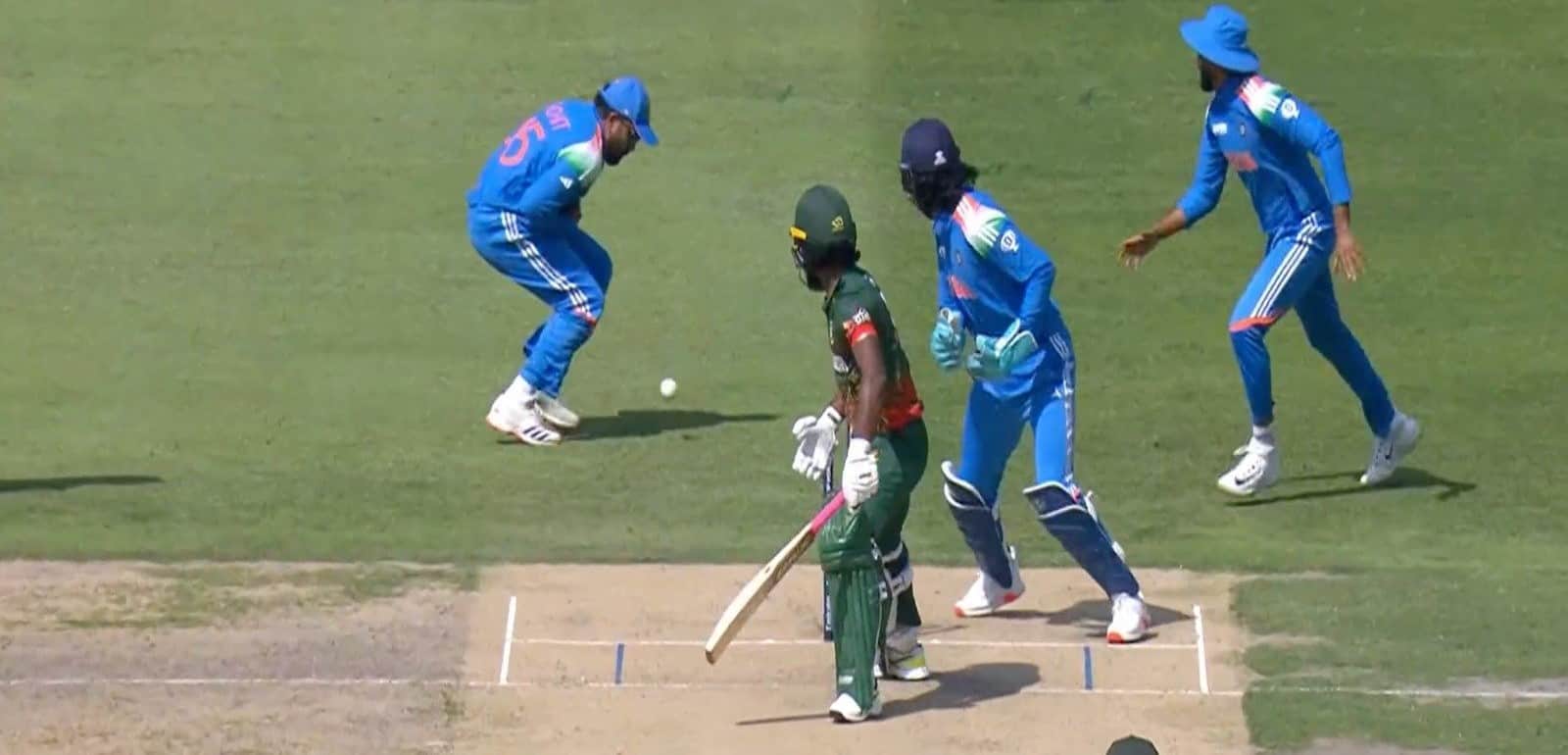 WATCH: Rohit Sharma's BLUNDER Costs Axar Patel Historic Hat-Trick In Champions Trophy